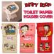トイレットペーパー ホルダー カバー BETTY BOOP ベティーちゃん ベティブープ ベティちゃん アメリカン キャラクター グッズ