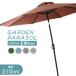  garden parasol 210cm sunshade UV cut water repelling processing beach parasol umbrella garden beach camp parasol folding garden BBQ barbecue parasol WEIMALL