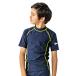  Nike Kids Rush Guard короткий рукав Junior мужчина NIKE SWIM BOYS школьный купальник ребенок ... для плавание одежда 120cm 130cm 140cm /1991070-026[ возвращенние товара не возможно ]