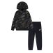 Nike тренировочный верх и низ Kids Junior 98-122cm US размер ребенок одежда NIKE GWM свет вес флис комплект костюм ребенок длинный рукав Parker тянуть over /86N486