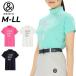  Anne Pas . короткий рукав mok шея рубашка женский Golf одежда and per se GOLFli штраф dry стрейч UV cut . пот скорость . женский /AFS9505V5