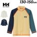  Helly Hansen Kids длинный рукав Rush Guard 130-150cm купальный костюм HELLYHANSEN HH полный Zip плавание жакет детский купальный костюм плавание одежда /HJ82600[ возвращенние товара не возможно ]