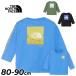  The * North * лицо футболка с длинным рукавом baby одежда 80cm 90cm THE NORTH FACE L/S графика чай детская одежда хлопок 100% хлопок T ребенок одежда /NTB32537