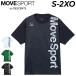 �f�T���g ���[�u�X�|�[�c ����T�V���c �����Y MOVESPORT by DESCENTE �����O���t�B�b�N�����V���c �ՔM �N�[�����O �z������ �h���C �j�� /ST6SHT08M