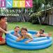  домашний бассейн круглый винил бассейн Kids / Inte ksINTEX crystal голубой бассейн 147×33cm/ водные развлечения детский кольцо бассейн двор /U-58426