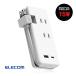  Elecom мобильный USB ответвление ECT-1802WH белый ELECOM разветвитель USB-A USB-C×1 розетка 3 выход 15W кабель место хранения compact 