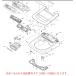  Panasonic стиральная машина для моющее средство inserting B AXW2151-8SR5 оригинальный стандартный товар замена детали детали новый товар 