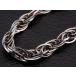 ** смотри!Pt850 платина futoshi .. дизайн трос цепь колье 45cm!MJ-2238
