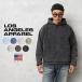LOS ANGELES APPAREL ���T���[���X�A�p���� HF09MW 14oz �~�l�����E�H�b�V�� �w�r�[�t���[�X �v���I�[�o�[ �t�[�f�B �X�E�F�b�g�p�[�J�[ MADE IN USA�yT�z