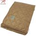 милитари item ROTHCO Rothco G.I. STYLE пончо подкладка COYOTE BROWN 8375 стеганое полотно обработка покрывало предотвращение бедствий бедствие товары бренд [T]