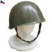  the truth thing USED Czech army M-52 steel helmet disaster prevention goods disaster goods [ coupon object out ][T]