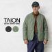 TAIONta ion TAION-101ZML-1 MILITARY LINE V neck Zip down jacket military line men's outer brand [B1][Sx][T]