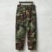  оригинал USED вооруженные силы США BDU WOODLAND CAMO брюки-карго non "губа" милитари жакет внешний б/у одежда армия моно армия предмет [ купон объект вне ][I]