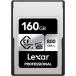Lexar Professional CFexpress 160GB Type A карта SILVER серии максимальный считывание 800MB/s максимальный документ .700MB/s VPG200