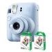  Fuji INSTAX mini 12 пастель голубой o-tam комплект 