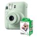  Fuji INSTAX mini 12 mint green GW комплект 