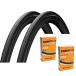 �^�C���ƃ`���[�u2�{�Z�b�g Continental(�R���`�l���^��) UltraSport3 �E���g���X�|�[�c3 (700x23C-����4