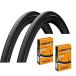 �^�C���ƃ`���[�u2�{�Z�b�g Continental(�R���`�l���^��) UltraSport3 �E���g���X�|�[�c3 (700x23C-����6