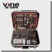 VINE �L�����[�o�b�O�� �H��Z�b�g 120�_ TB-120PC 4�w�\�� �L���X�^�[�t�� �A���~�t���[�� DIY ���� ������ �v���d�l �H� �����e�i���X �c�[���{�b�N�X �֘A�摜1
