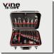 VINE �L�����[�o�b�O�� �H��Z�b�g 120�_ TB-120PC 4�w�\�� �L���X�^�[�t�� �A���~�t���[�� DIY ���� ������ �v���d�l �H� �����e�i���X �c�[���{�b�N�X �֘A�摜2