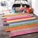 nuLOOM Pantone Colorful Stripes Kids Runner Rug, 2#39; 6#34; x 8#39;, Multi