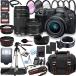 Canon EOS R8 Mirrorless Camera with RF 24-50mm f/4.5-6.3 is STM Lens + 75-300mm F/4-5.6 III Lens + 128GB Memory + Case + Tripod + Filters (40pc Bundle