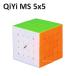  надежный с гарантией стандартный импортные товары QiYi MS 5x5x5 стикер отсутствует магнит установка stickerless 5x5x5 кубик Рубика рекомендация гладкий 
