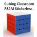  надежный с гарантией стандартный импортные товары Cubing Classroom кий ведро g Class салон RS4M 4x4x4 Cube магнит установка стикер отсутствует кубик Рубика рекомендация 