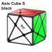  надежный с гарантией стандартный магазин QiYi Axis Cube S Axis Cube черный кубик Рубика рекомендация 