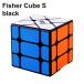  надежный с гарантией стандартный магазин QiYi Fisher Cube S Fischer Cube черный кубик Рубика рекомендация 