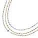18�� K18 18k �v���`�i Pt850 PLATINUM GOLD 3�A ���� 18cm 0.8g �u���X���b�g �y�_�� �y�^���`�F�[�� �L���L�� ��i �������f�B�[�X ������ ��l �L�O�� ���� �֘A�摜3