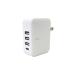 USB�[�d�� 4�䓯���}���[�d Lazos 3+1�� 4.8A AC�A�_�v�^�[ L-AC4.8W