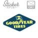  стикер наклейка GOODYEAR MS017 Goodyear стикер наклейка cusomize оригинал мотоцикл машина бензин american 