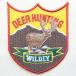  нашивка утюг модный вышивка нашивка Deer Hunting( олень / эмблема ) ручная работа выше like бирка ручная работа бирка утюг нашивка рукоделие 