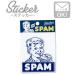  нашивка утюг модный вышивка SPAM OLD BOY SPA-010 спам стикер машина симпатичный бренд модный смартфон водостойкий Kawai i