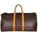 LOUIS VUITTON Louis * Vuitton ключ poru* частота lie-ru55 M41414 сумка "Boston bag" монограмма glase кожа Brown мужской 2way[ б/у ][ бесплатная доставка ]