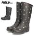  сапоги влагостойкая обувь Kids детский бюстгальтер k чёрный темно-коричневый теплый . собака защищающий от холода боты дождь снег зима посещение школы симпатичный FIELD TEX RL-1237U
