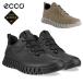 �G�R�[ ECCO �����Y ���U�[ �h�� �S�A�e�b�N�X �X�j�[�J�[ �u���b�N �� �u���E�� �{�v �E�H�[�L���O�V���[�Y �O���[�u GRUUV GORE TEX 525224