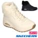  Skechers женский спортивные туфли ботинки защищающий от холода теплоизоляция u Nora gido four ru воздушный черный чёрный натуральный стандартный ширина боковой Zip - ikatto 167274