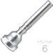 Vincent Bach(���B���Z���g �o�b�N) 6 �g�����y�b�g �}�E�X�s�[�X SP �⃁�b�L �X�^���_�[�h trumpet mouthpiece Silver plated ��6�@�k�C�� ���� �����s��