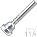 Vincent Bach(���B���Z���g �o�b�N) 11A �g�����y�b�g �}�E�X�s�[�X SP �⃁�b�L �X�^���_�[�h trumpet mouthpiece Silver plated ��11A�@�k�C�� ���� �����s��