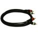 JEUME(ju-m) 2R2R/20 * аудио линия кабель ( 20 метров *RCA x2 - RCA x2 )[9 месяц 1 на день пункт, наличие есть ]