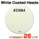 TAMA(tama) White Coated Heads CT26BMOT большой барабан для передний head [ 8 месяц 7 на день пункт производитель наличие нет ]