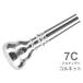 Vincent Bach(���B���Z���g �o�b�N) 7C �R���l�b�g �}�E�X�s�[�X �A���e�B�U�� SP �⃁�b�L ARTISAN Cornet mouthpiece Silver plated   �k�C�� ���� �����s��