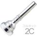 Vincent Bach(���B���Z���g �o�b�N) 2C �R���l�b�g �}�E�X�s�[�X SP �⃁�b�L �X�^���_�[�h Cornet mouthpiece Silver plated  �k�C�� ���� �����s��