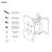 BOSE(�{�[�Y) Pan and Tilt White (1��)  ���O�Ή� �Ǌ|���u���P�b�g �z���C�g ���F  �Ǖt���p�p���`���g AMU / AMM / DM / FS �Ή� �֘A�摜3