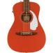 Fender( крыло ) Malibu Player Fiesta Red outlet товары по специальной цене акустическая гитара электроакустическая гитара [ подведение счетов специальная цена ]