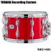 YAMAHA( Yamaha ) RBS1480 Red Autumn Recording Custom Wood Snare Drums