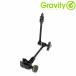 Gravity( gravity -) GMAVARIARML38 * VARI-ARM * блокировка имеется вертлюг передвижной Mike arm (3/8 дюймовый specification * длинный модель )[9 месяц 18 на день пункт, наличие есть ]