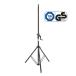 Gravity ( gravity ) GSP4722Bwa Индия выше динамик подставка Wind Up Speaker Stand черный 
